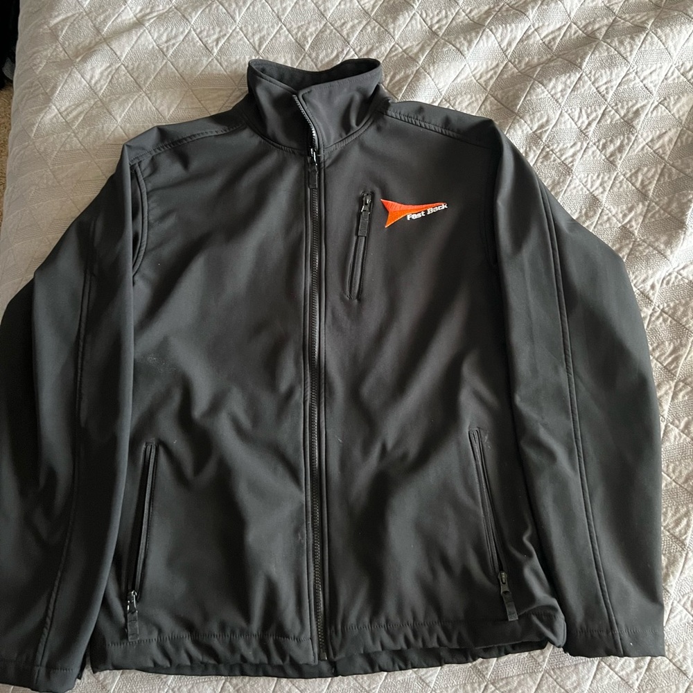 FAST BACK Ropes Microfiber Rodeo Jacket Used Size Medium - Picture 2 of 4